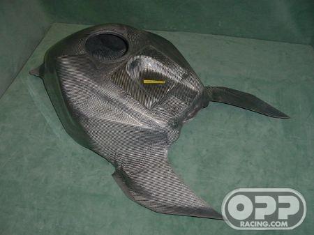 Titanium Silver - Tank Cover HRC - CBR600RR 2003-2004 image