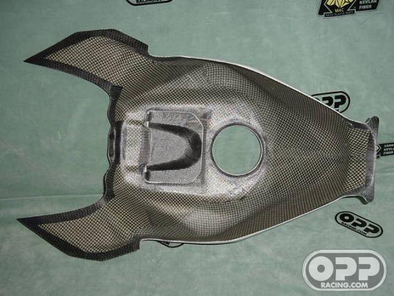 Carbon Kevlar - Tank Cover HRC - CBR600RR 2003-2004 image