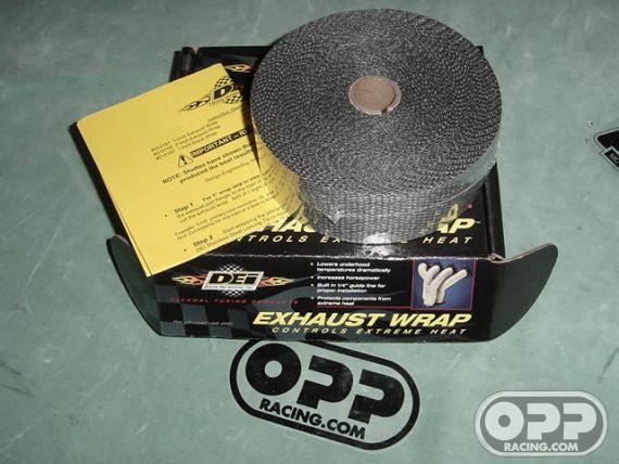  Graphite Black Exhaust Header Wrap 2 x 50ft. BLACK COLOR image