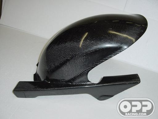 Carbon Fiber - Rear Fender - CBR600 F4 1999-2000 & CBR600 F4i 2001-2006 image