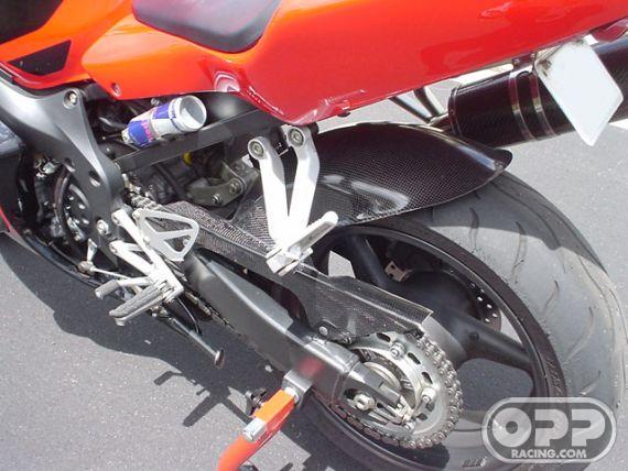 Carbon Fiber - Rear Fender - CBR600 F4 1999-2000 & CBR600 F4i 2001-2006 image