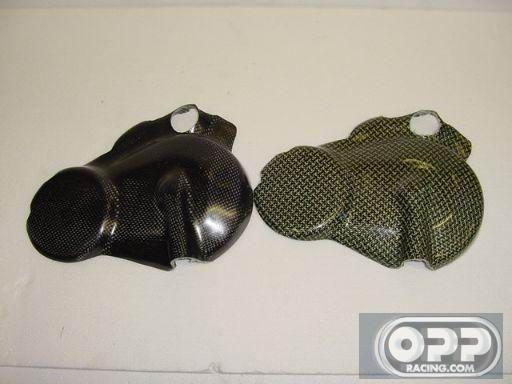 Carbon Fiber - Clutch Cover - CBR600 F4 1999-2000 & CBR600 F4i 2001-2006 image