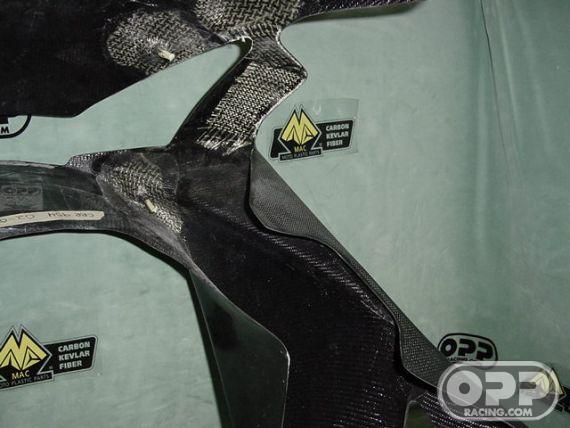 Carbon Fiber - Upper - CBR954RR 2002-2003 image