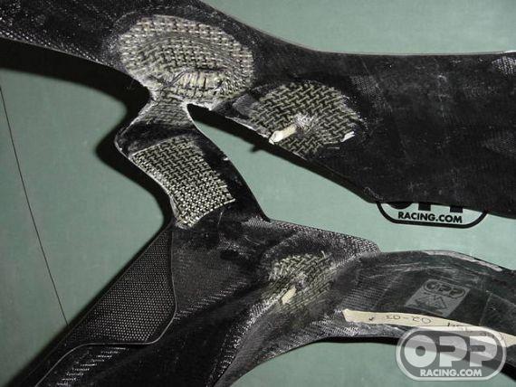 Carbon Fiber - Upper - CBR954RR 2002-2003 image