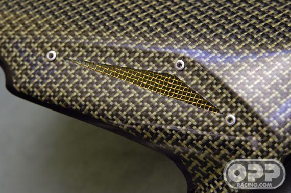 Carbon Kevlar - Rear Fender Vented - CBR1000RR 2004-2007 image
