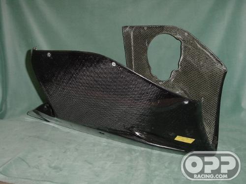 Carbon Fiber - Lower - CBR954RR 2002-2003 image