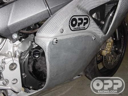 Carbon Fiber - Clutch Cover - CBR929RR 2000-2001 & CBR954RR 2002-2003 image