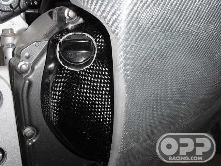 Carbon Fiber - Clutch Cover - CBR929RR 2000-2001 & CBR954RR 2002-2003 image