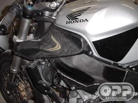 Carbon Fiber - Frame Protectors - CBR954RR 2002-2003 image