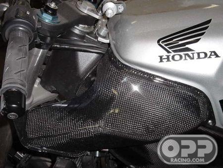 Carbon Fiber - RAM AIR COVER LEFT CBR 954RR 02-03 image