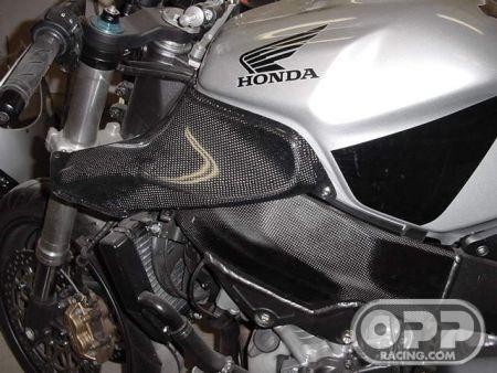 Carbon Fiber - RAM AIR COVER LEFT CBR 954RR 02-03 image