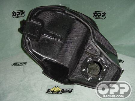 Carbon Fiber - Fuel Tank for OEM Cap - CBR954RR 2002-2003 image