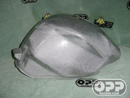 Titanium Silver - Fuel Tank for OEM Cap - CBR954RR 2002-2003 image