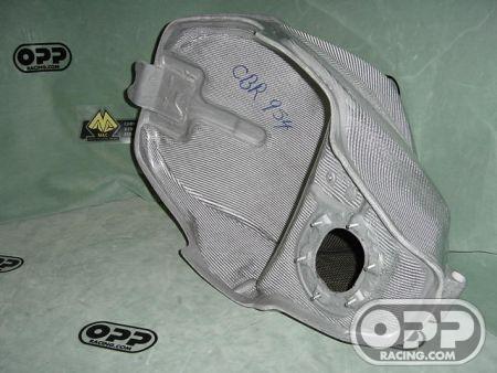 Titanium Silver - Fuel Tank for OEM Cap - CBR954RR 2002-2003 image