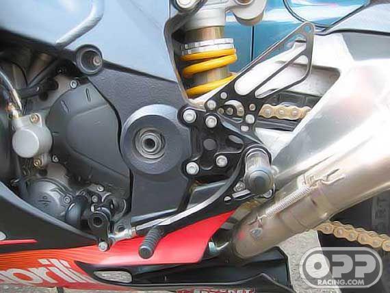  Sato Rear Sets - Aprilia Mille RSV Factory (Type 1 or Type 2) 2004-2007 image