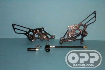 Sato Rear Sets - Aprilia Mille RSV Factory (Type 1 or Type 2) 2004-2007 image