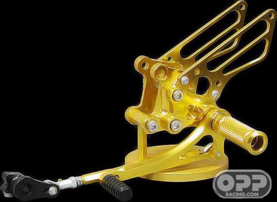 Sato Rear Sets - Aprilia Mille RSV Factory (Type 1 or Type 2) 2004-2007 image