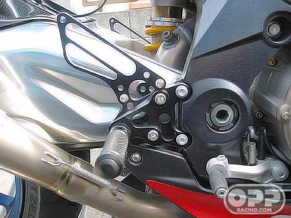  Sato Rear Sets - Aprilia Mille RSV Factory (Type 1 or Type 2) 2004-2007 image