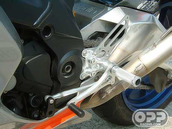  Sato Rear Sets - Aprilia Mille RSV Factory (Type 1 or Type 2) 2004-2007 image