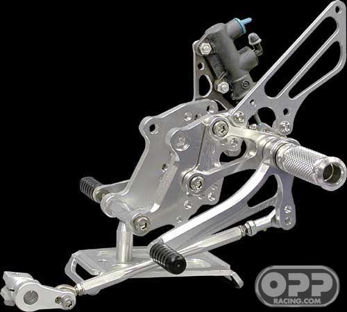  Sato Rear Sets - Aprilia Mille RSV Factory (Type 1 or Type 2) 2004-2007 image