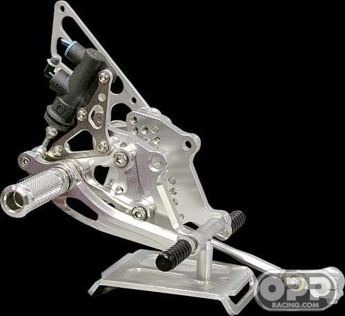  Sato Rear Sets - Aprilia Mille RSV Factory (Type 1 or Type 2) 2004-2007 image