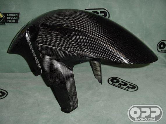 Carbon Fiber - Front Fender Race - GSXR600/750 2004-2005 & GSXR1000 2003-2004 image