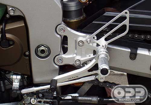  Sato Rear Sets - Kawasaki  ZX6R/R 03-04 image