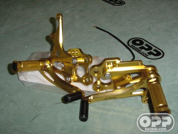  Sato Rear Sets -  Kawasaki ZX10R 04-05 image