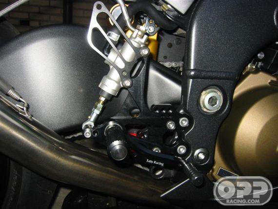  Sato Rear Sets -  Kawasaki ZX10R 04-05 image