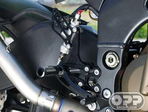  Sato Rear Sets -  Kawasaki ZX10R 04-05 image