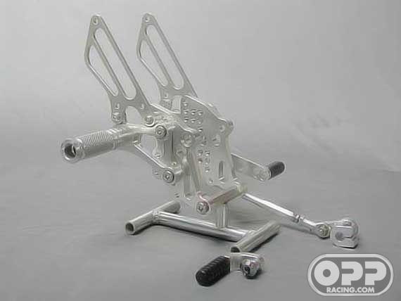  Sato Rear Sets -  Aprilia RSV1000 Mille/R (Type 1) -up to 2003 image