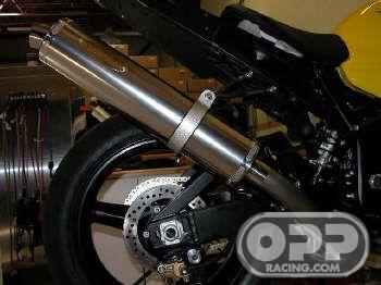  Sato Titanium Full Exhausts - Suzuki GSXR600/750 2004-2005 (Titanium-Oval Cannister) image