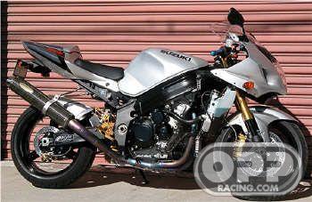  Sato Titanium Full Exhausts - Suzuki GSXR1000 2007-2008 (Titanium-Oval Cannister) image