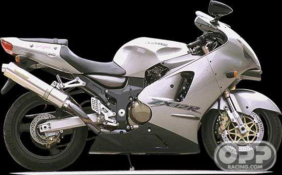Sato Titanium Full Exhausts - Kawasaki ZX14 2006-2007 (Titanium-Oval Cannister) image