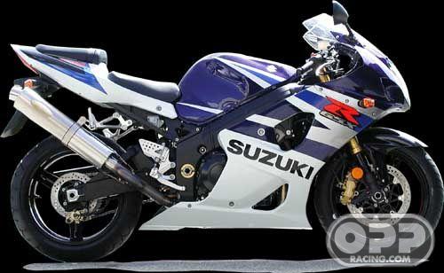  SATO TITANIUM SLIP ON Suzuki GSXR 1000 01-04  image