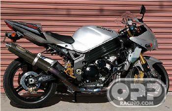  SATO TITANIUM SLIP ON Suzuki GSXR 1000 01-04  image
