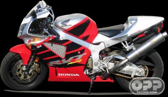  SATO TITANIUM SLIP ON Honda RC51 02-06 Low Mounts image
