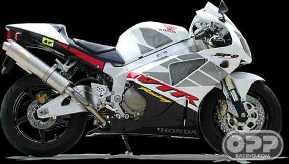  SATO TITANIUM SLIP ON Honda RC51 02-06 Low Mounts image