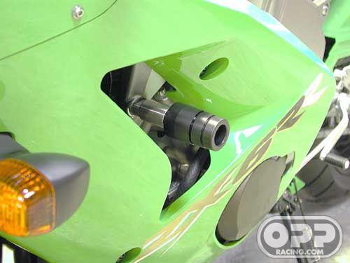  Sato Frame Sliders - Kawasaki ZX6R 2003-2006 image