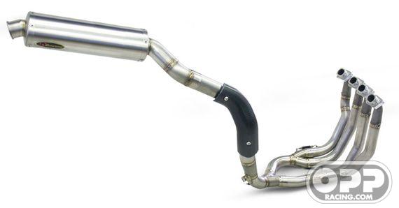  Akrapovic Evolution Exhaust - Honda CBR1000RR 2004-2005 (Carbon-Hex Cannister) image