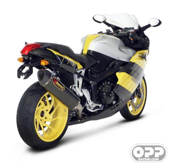  Akrapovic Evolution Exhaust - BMW K1200S/R 2005-2006 (Carbon-Hex Cannister) image