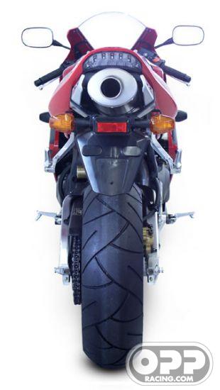  Akrapovic Slip-on Exhaust - Honda CBR600RR 2003-2004 (Carbon-Oval Cannister) image