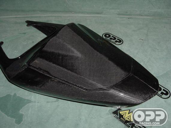 Carbon Fiber - Passenger Seat Cover - GSXR600/750 2004-2005 image