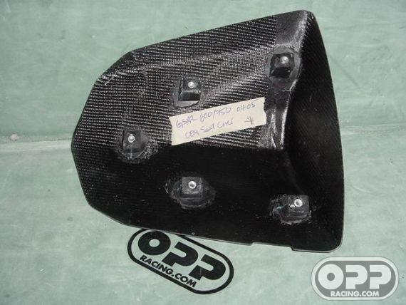Carbon Fiber - Passenger Seat Cover - GSXR600/750 2004-2005 image