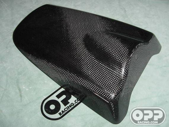 Carbon Fiber - Passenger Seat Cover - CBR954RR 2002-2003 image