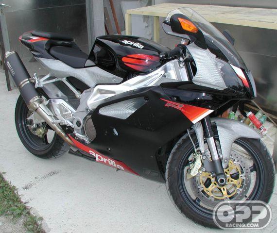 Titanium Silver - Front Fender - RSV1000 2004-2005 image