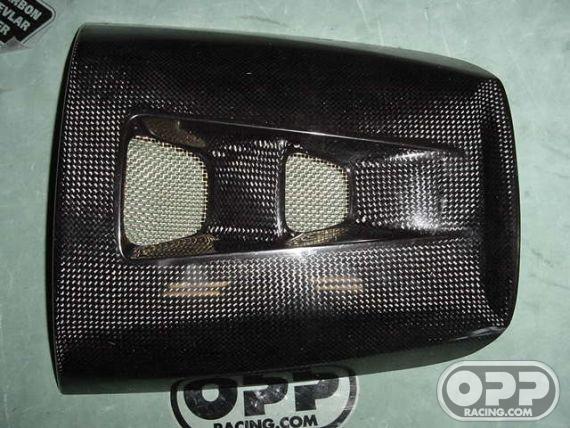 Carbon Fiber - Passenger Seat Cover - CBR1000RR 2004-2007 image