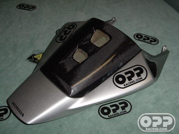 Carbon Fiber - Passenger Seat Cover - CBR1000RR 2004-2007 image
