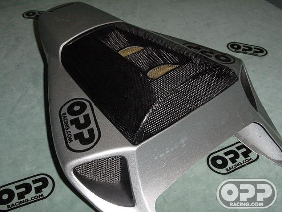 Carbon Fiber - Passenger Seat Cover - CBR1000RR 2004-2007 image