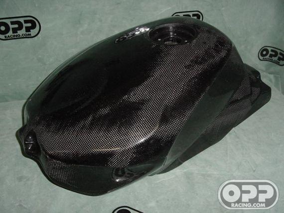 Carbon Fiber - Fuel Tank for OEM Cap - RSV1000 2004-2005 image
